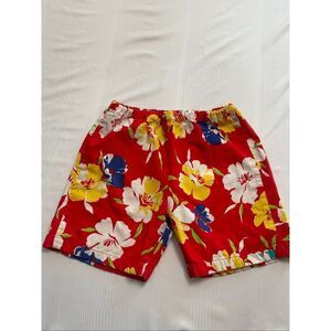Jams World Kids Floral Vintage Shorts Size Large